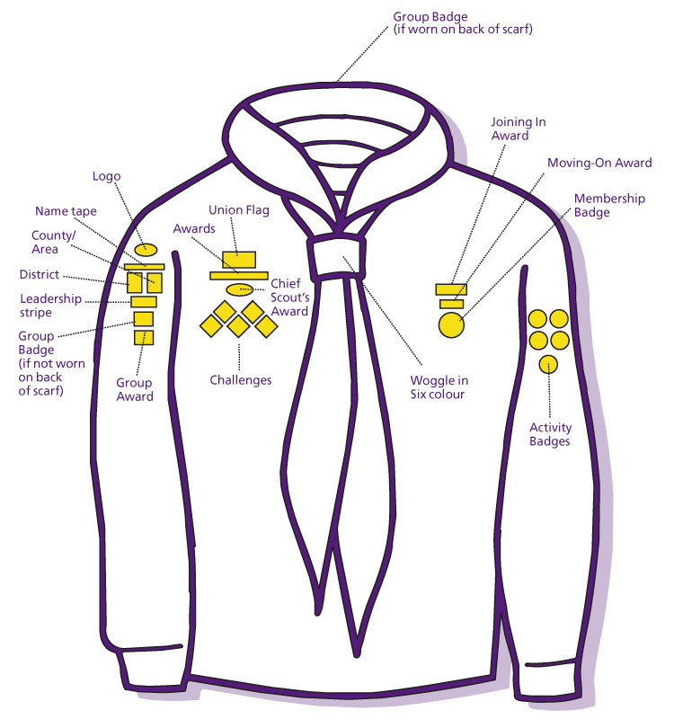 Cub Scout Uniform Badges